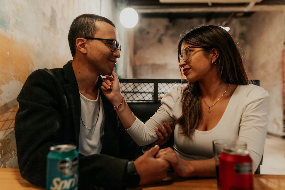 A couple enjoys a romantic moment over drinks in Buenos Aires.